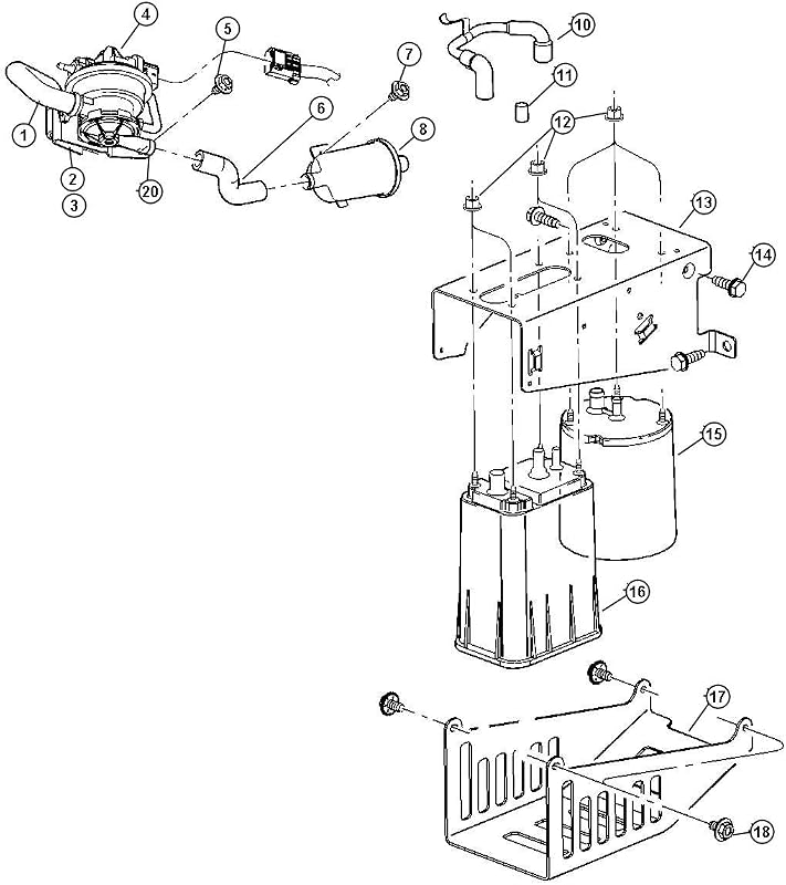 Mangueira da bomba de detecção Mopar 52102793AA – 1 unidade
