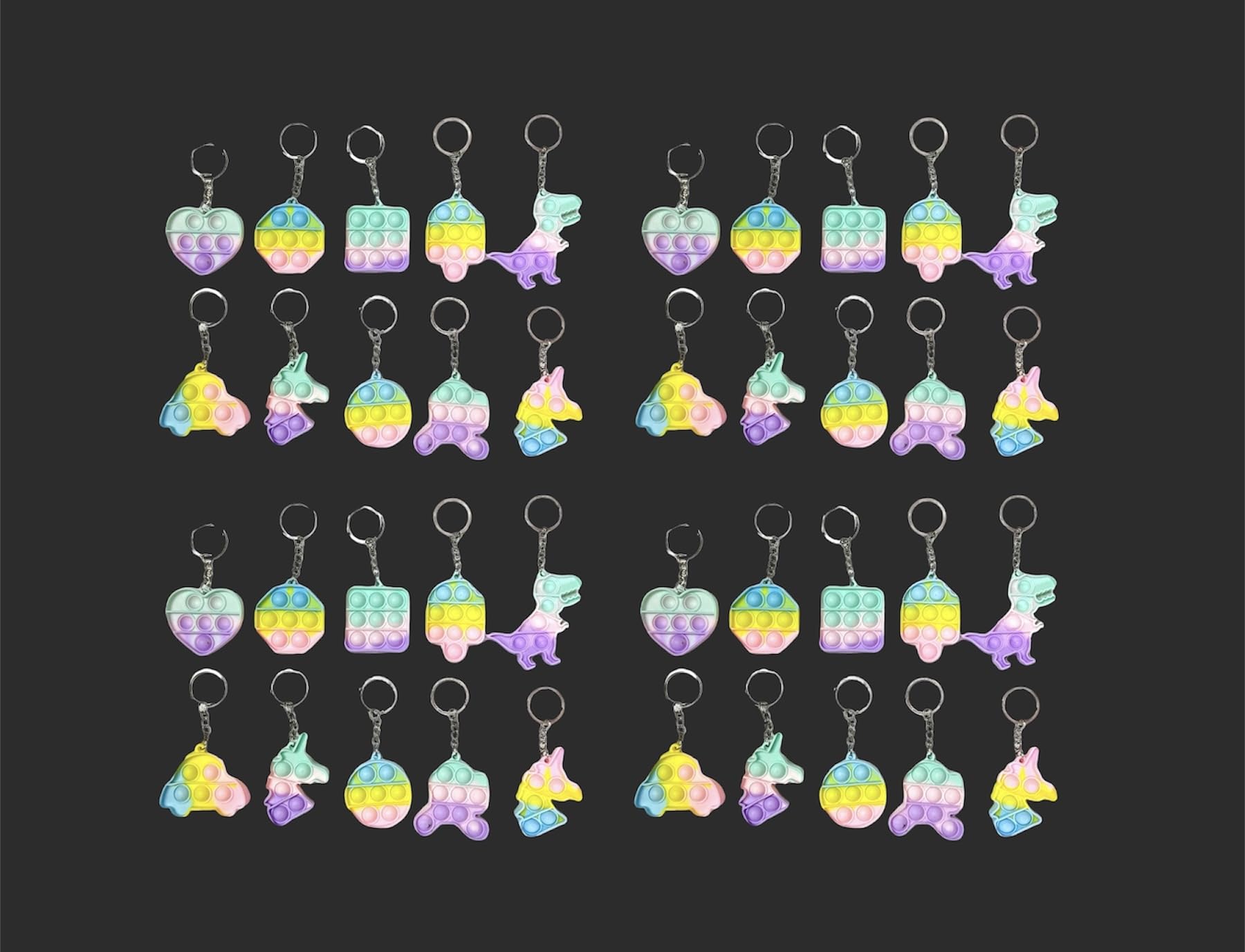 Pop It Pop Keychain - Return Gifts for Kids | Pop it Keychain Fidget Toys for Kids | Stress Relief Toy | ASMR Toy (Pack of 30 ) (B0CXMH3PN1) Amazon Price History, Amazon Price Tracker