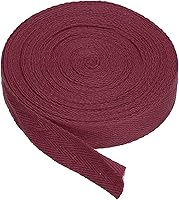 Vista 29 de PATIKIL Cinta de sarga de algodón de 1 pulgada, 50 yardas, cinta de algodón, cinta de encuadernación al bies, cinta de espiga para costura, Verde