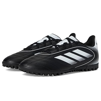 adidas Kids Goletto Ix Turf Soccer Cleats (Little Kid/Big Kid) Kids Shoes Black/White/Black