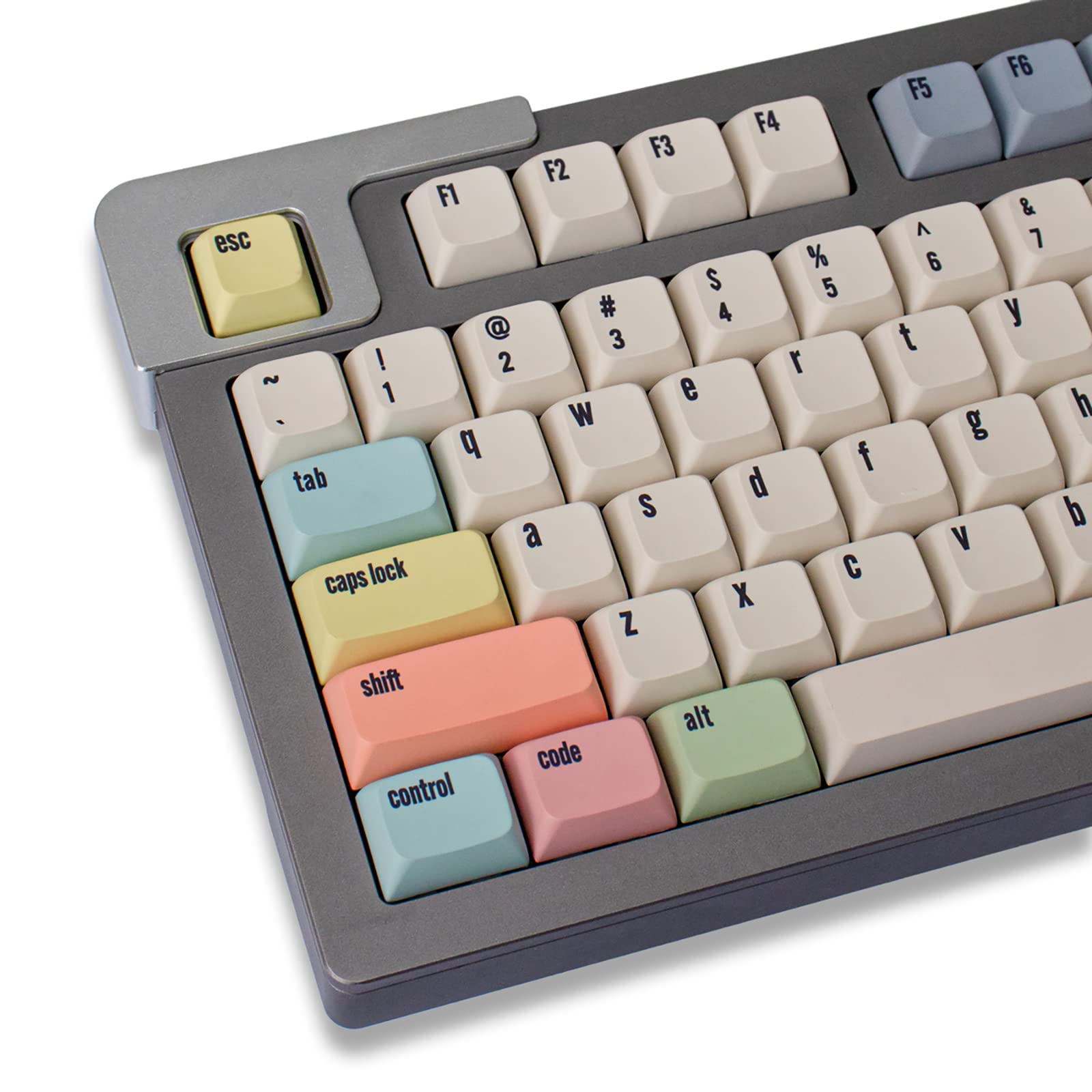 Sumgsn PBT Keycaps 129 Keys XDA Profile Dye-Sub Personalized Canvas Keycap Set Compatible 61/64/68 Mechanical Gaming Keyboard