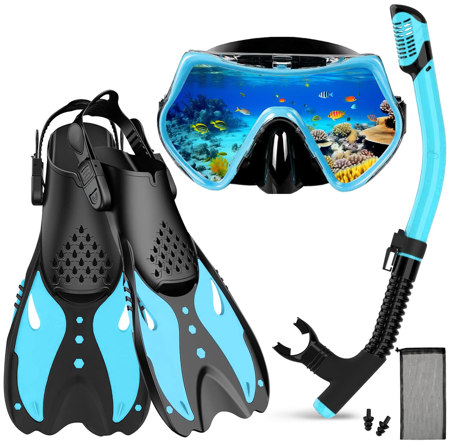 Amazon | シュノーケリング シュノーケルセット 【2025夏新登場