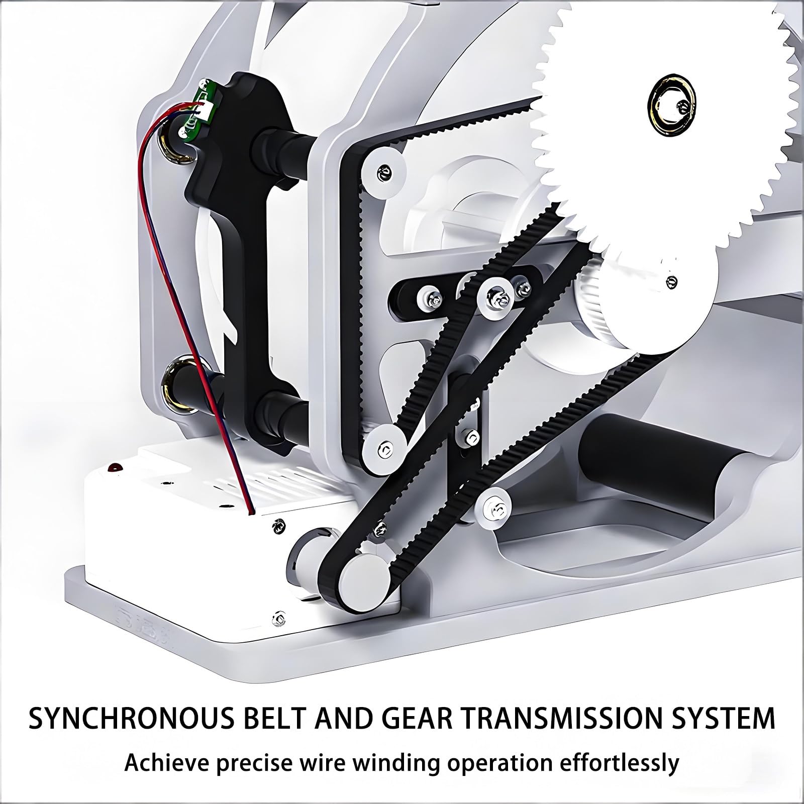Verbrauchsmaterial in Industriequalität, intelligenter Start/Stopp, geeignet für 1-kg-Spulen, elektrische Aufwickelmaschinen, Allzweck-Wickelmaschine