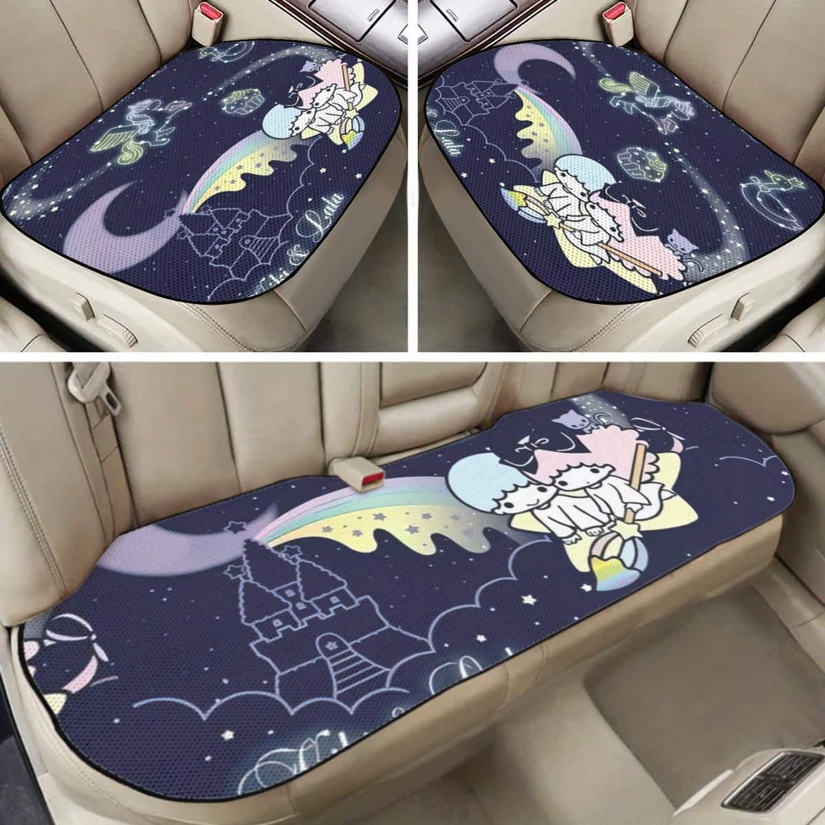 Amazon.co.jp: キキララ 車用 シートカバーセット カーシート