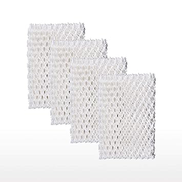 GreenR3 4-Pack Humidifier Wick Filters for Relion WF813 Fits Relion RCM832 RCM-832 RCM832N RCM-832N DH832 DH-832 Duracraft DH-830 Robitusin DH-832 ProCare PCCM-832N AC813 PCWF813 Protec