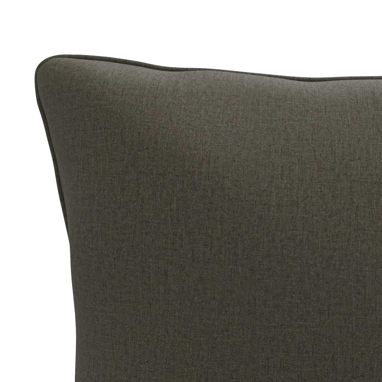 1-teiliges Rückenkissen Anthrazit, 100% Polyester