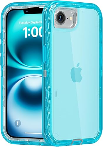 Miniatura 54 de Funda para iPhone 11 Pro Max, resistente a los golpes, protección contra caídas, funda protectora transparente de doble capa compatible con iPhone
