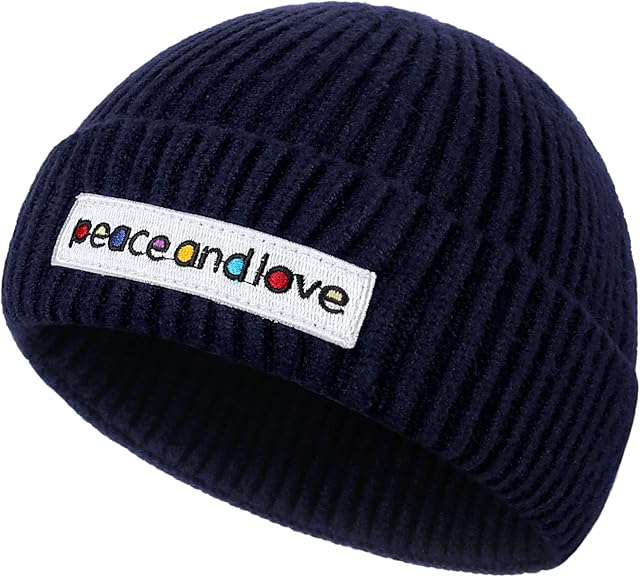 NEOLA Beanie Hat Men Retro Trawler Fisherman Beanie Skullcap Soft Wool Knitted Beanie for Men and Women,Gifts for Men