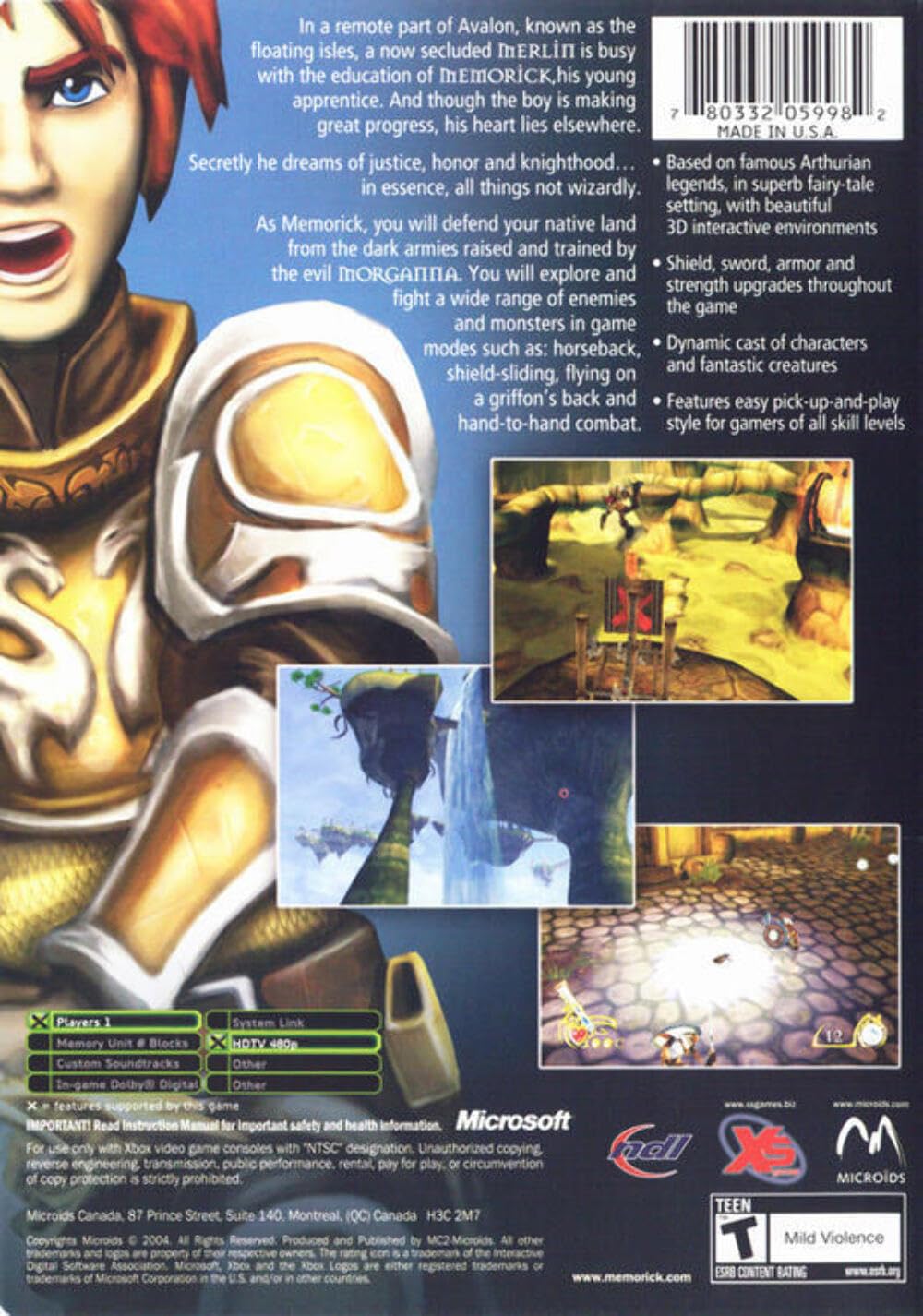 Amazon.com: Knights Apprentice (Xbox) : Video Games