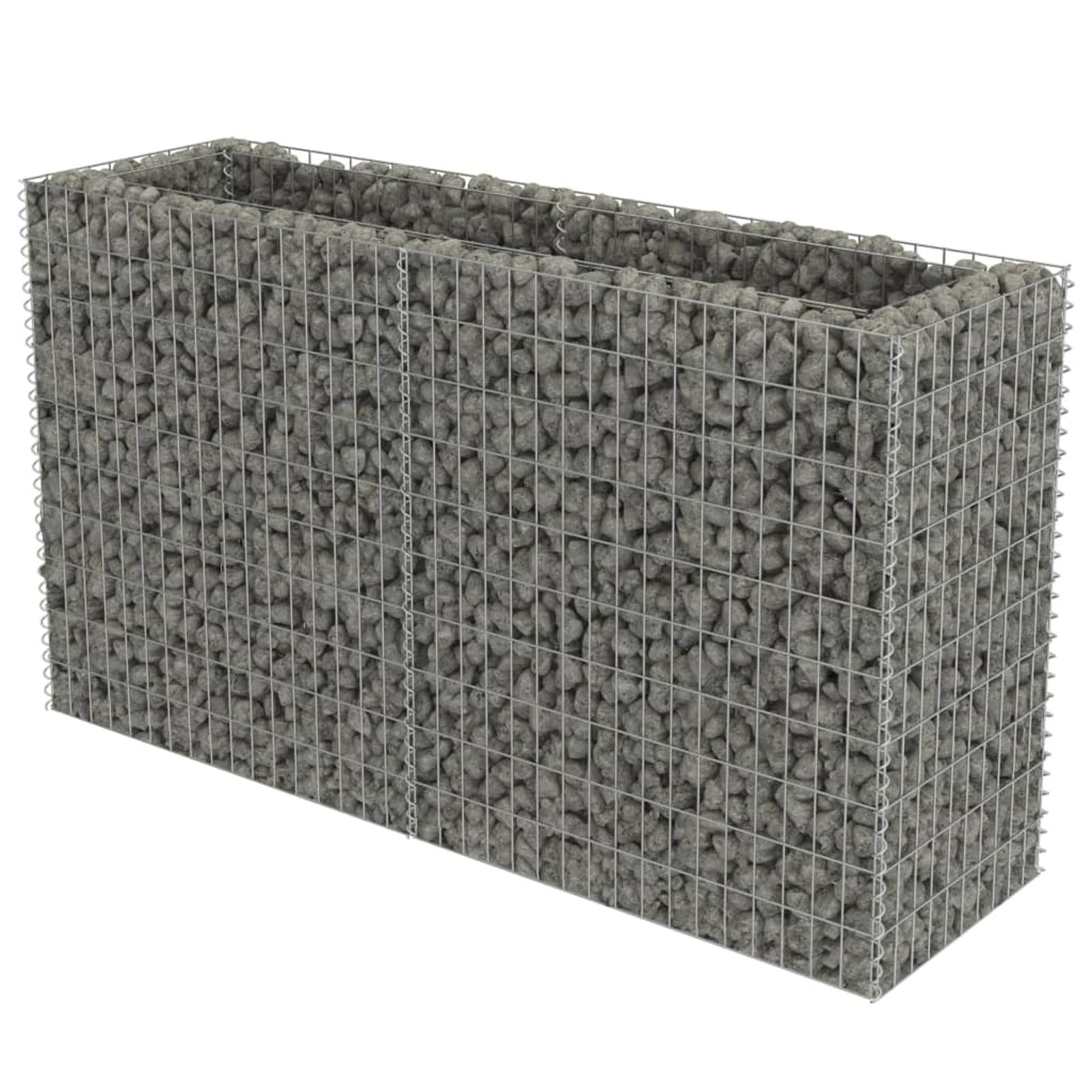 Arriate, Mesa De Cultivo, Huerto Domestico, Cultivo De Plantas Aromaticas, Arriate De Jardín, de gaviones de Acero 180x50x100 cm