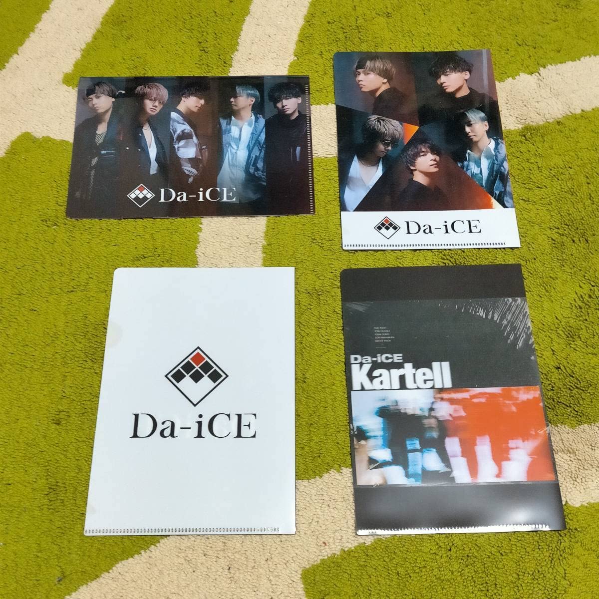Amazon.co.jp: Da-iCE(ダイス) クリアファイル 4枚セット