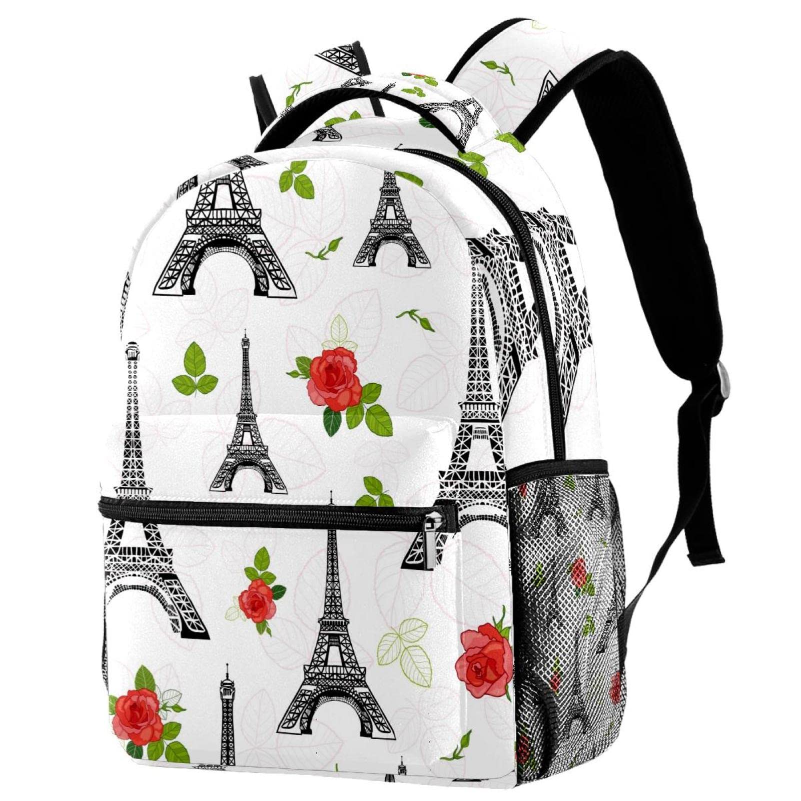 Sac à dos Tour Eiffel et roses, le cadeau idéal pour le voyage - 5