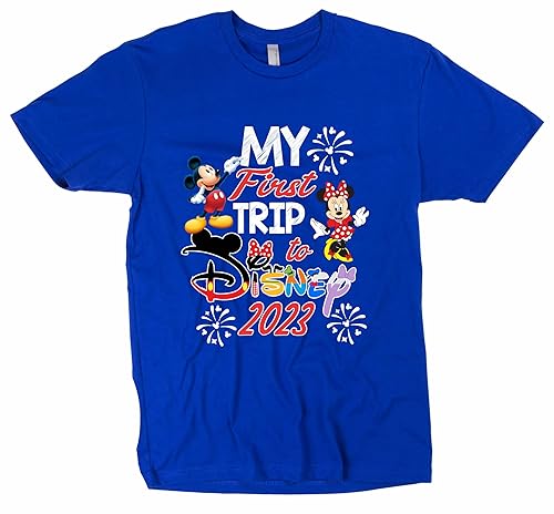 My First Trip to Disney 2023 Custom family matching vacation tshirt