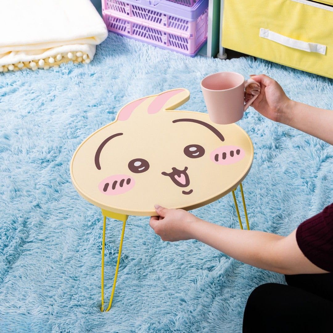 【新品•未開封】ちいかわ　おかお折りたたみミニテーブル　ぬいぐるみ　マグカップ ちいかわ おかお折りたたみミニテーブル② | 商品紹介 | 株式