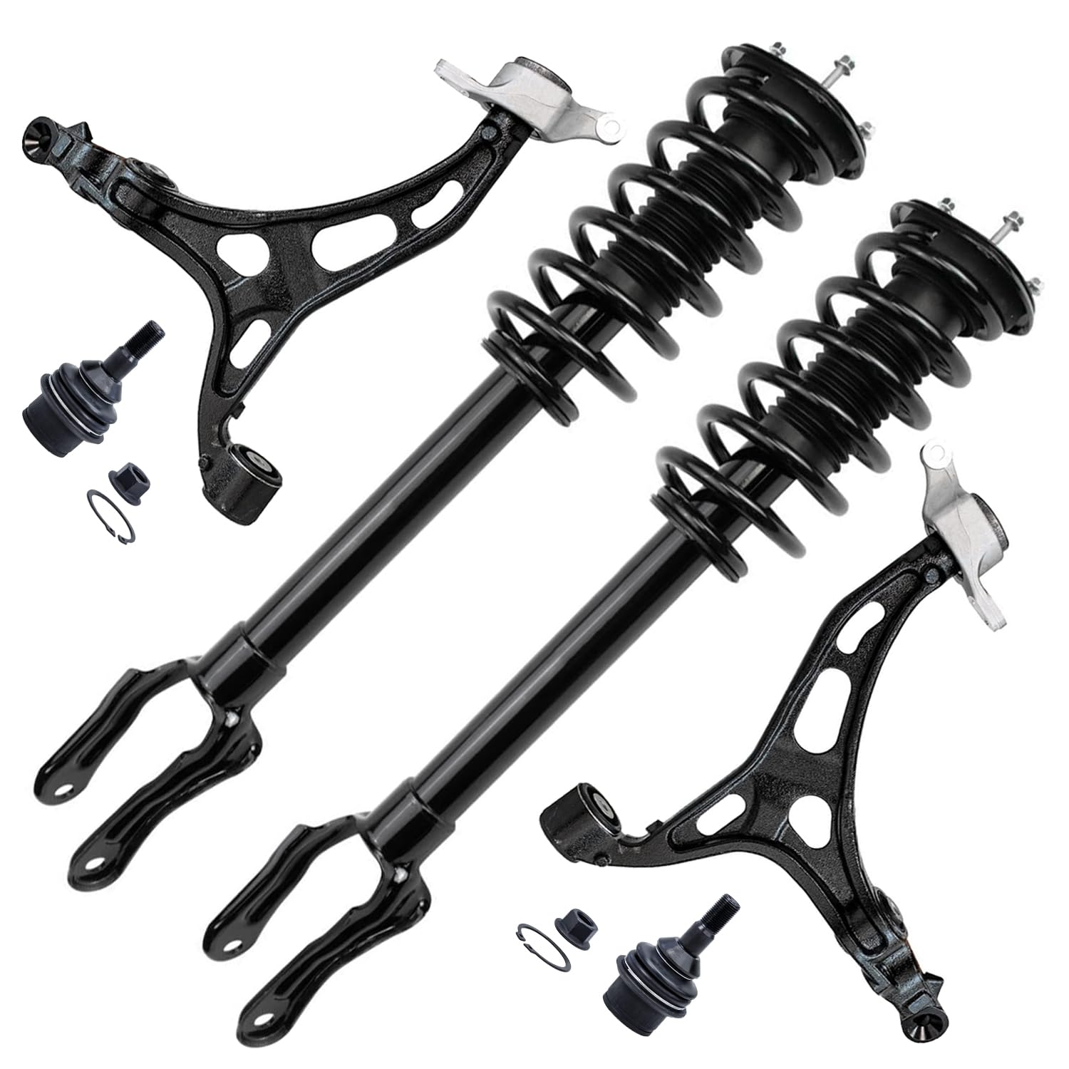 Detroit Axle - Front End Suspension Kit for 2011-2015 Jeep Grand Cherokee