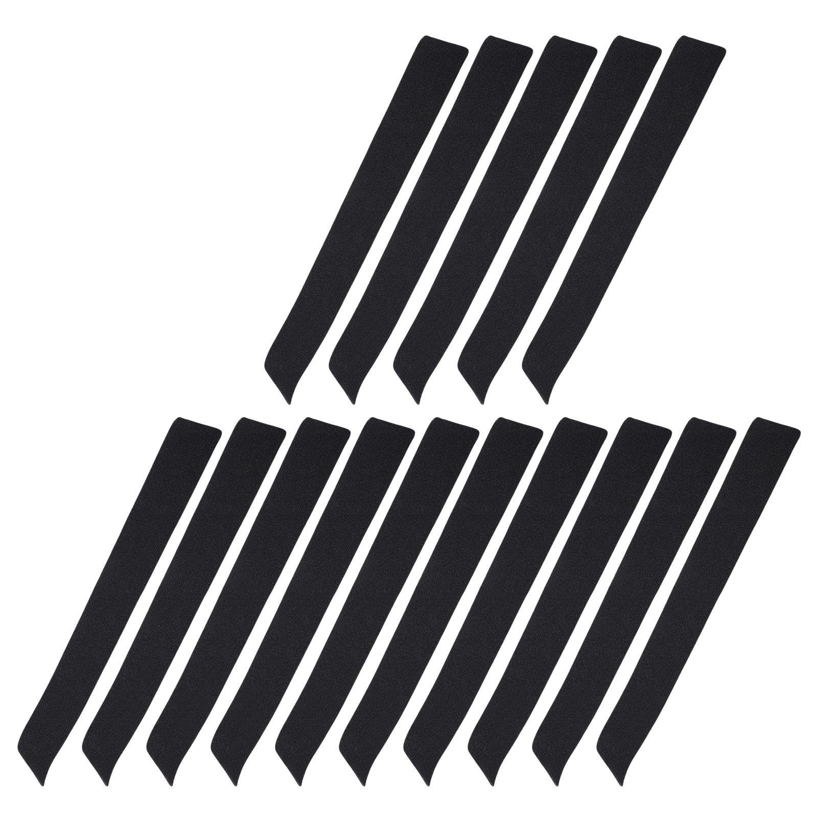 Cintas Antideslizantes para Escaleras, 15 Unidades, Peldaños Adhesivos Duraderos para Mayor Tracción para Escalones de Madera Al Aire Libre, Material de PVC (6 * 32 pulgadas)