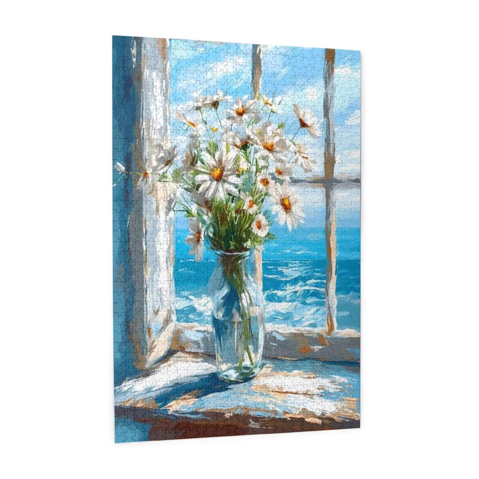 Ocean Puzzle 2000 Sztuk Duże Stokrotki Drewniane Puzzle Dla Dorosłych, Zabawne/Relaksujące/Wyzwanie Gry Dla Dorosłych I Początkujących, Jako Prezent Dla Przyjaciół i Ukochanych 2T-1625