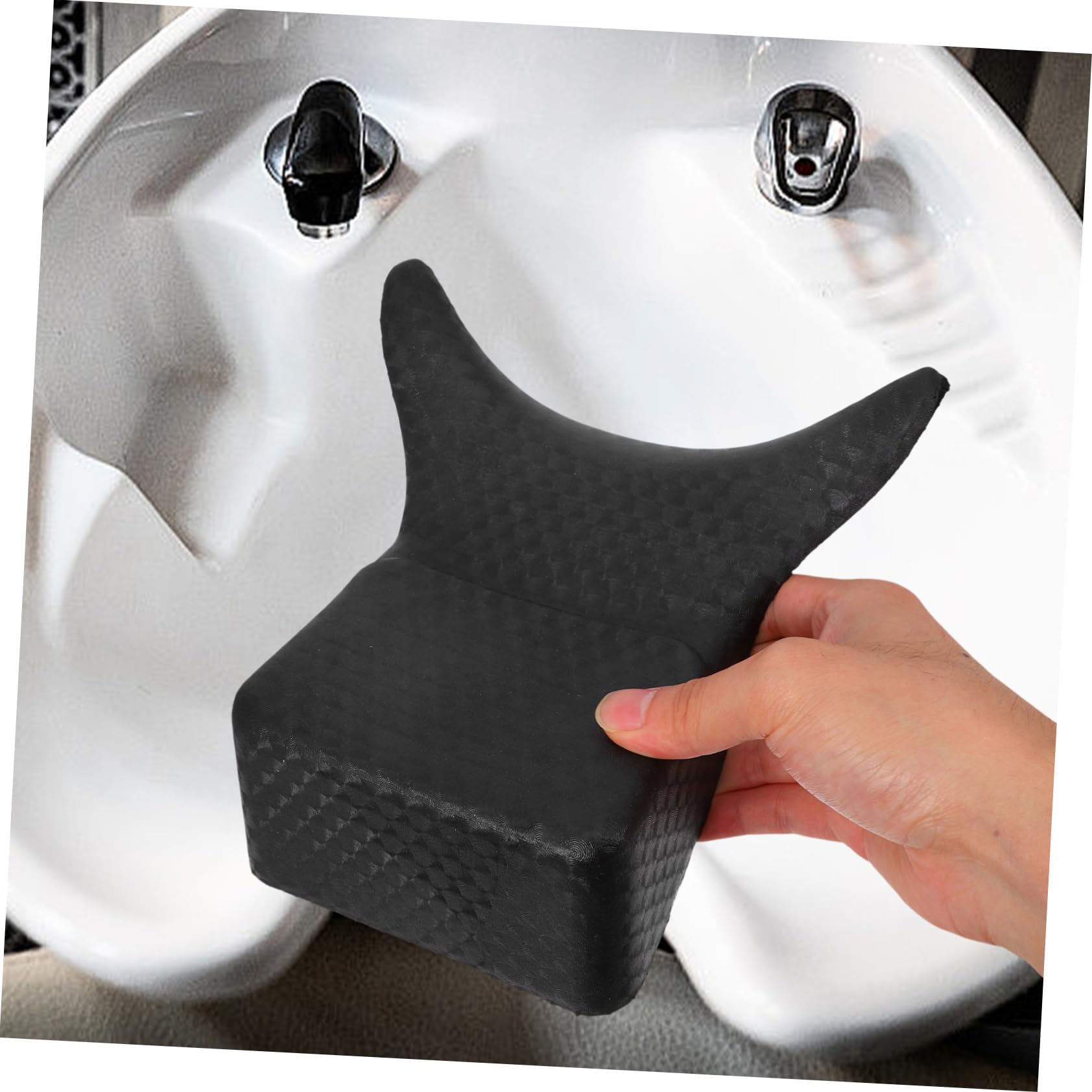 BESTYASH 3piezas Cojín De Descanso para Cuello Ergonómico para Lavabos De Peluquería Almohada De Soporte Lavado De Cabello Salón Almohadilla De Cuello y para Baño