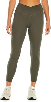 Bally Total Fitness Womens Cross Over High Rise Legging