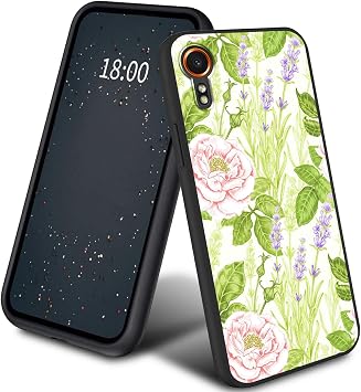 Spring Flowers Slim Case for Samsung Galaxy XCover 7 Silicone Men Women Phone Case, Full Covered Soft Gel Rubber Bumper Case for Samsung Galaxy XCover 7