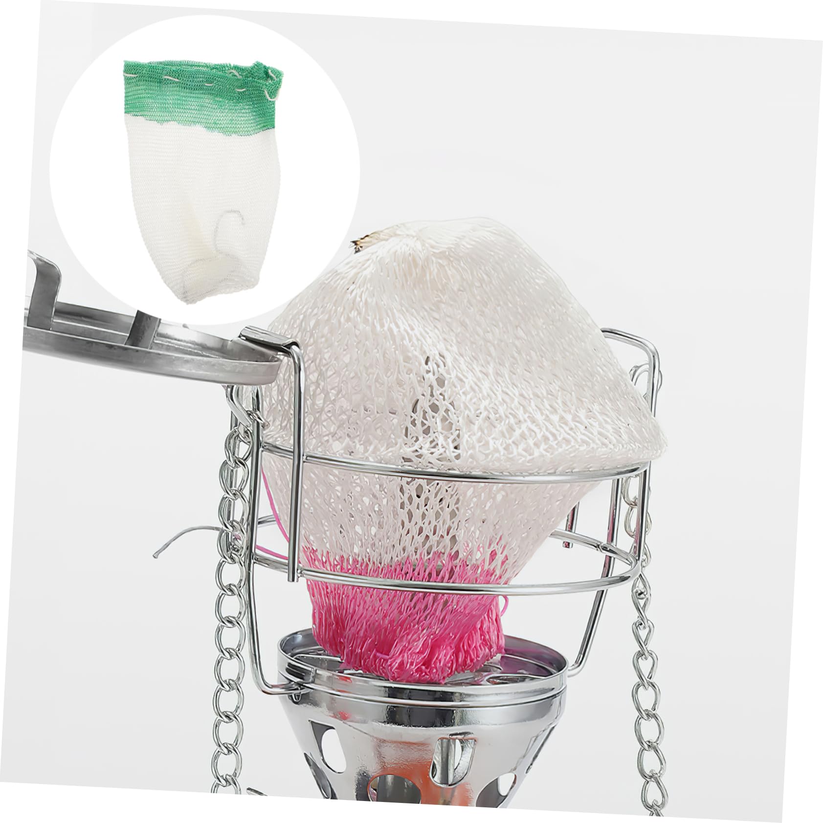 ibasenice High Brightness Lantern Mantles u Shaped Gas Light Mantles for Camping Gas Lantern Accessories