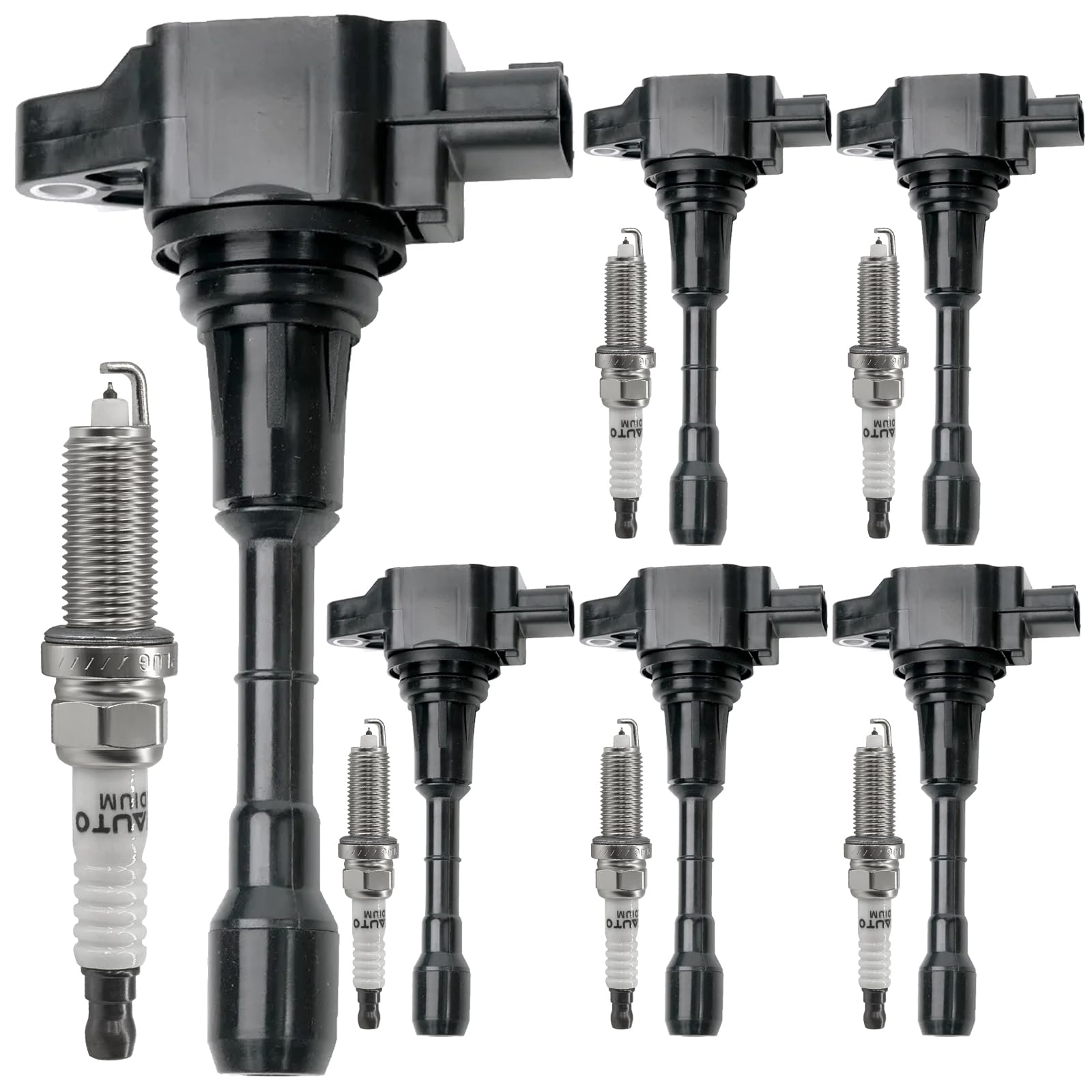 Amazon.com: UF550 Ignition Coil Pack 22448JA10C and Iridium Spark
