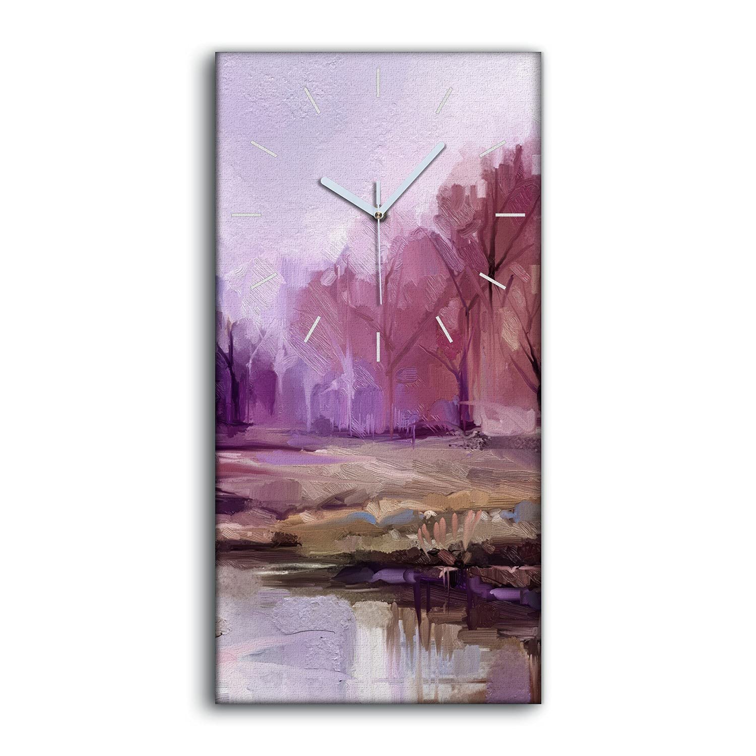 Horloge d'art moderne sur toile avec impression haute définition
