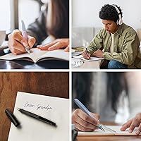 Vista 2 de Schneider Pluma estilográfica Ray (diestro, incl. cartucho de tinta estándar azul real) boysenberry