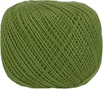 MECCANIXITY 164 Yards Size 3 Dark Green Pearl Cotton Crochet Thread Lace Weight Yarn Tatting Thread for Crocheting Knitting Embroidery Sewing