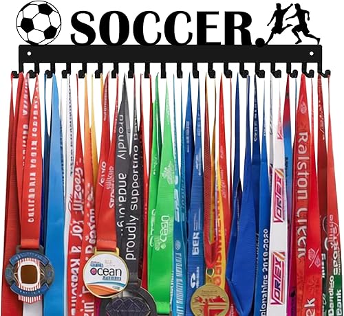 Vista 17 de Soporte para medallas – She Believed She Could She Did – Soporte personalizado para medallas para corredor de carreras deportivas, placa de metal