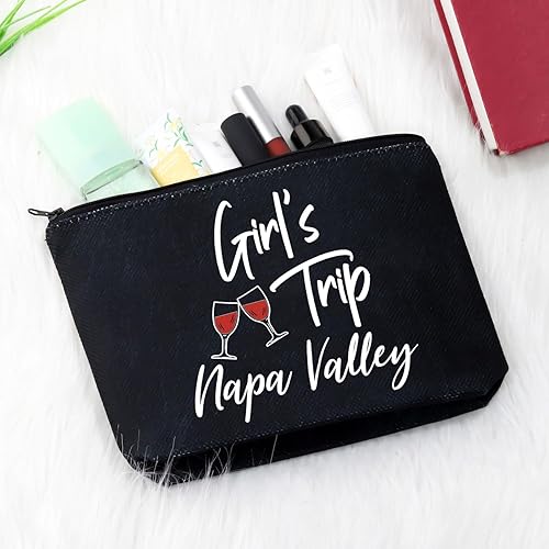 Miniatura 5 de GJTIM Napa Valley - Bolsa de viaje para mujeres californianas, Napa Valley Negro, Moderno