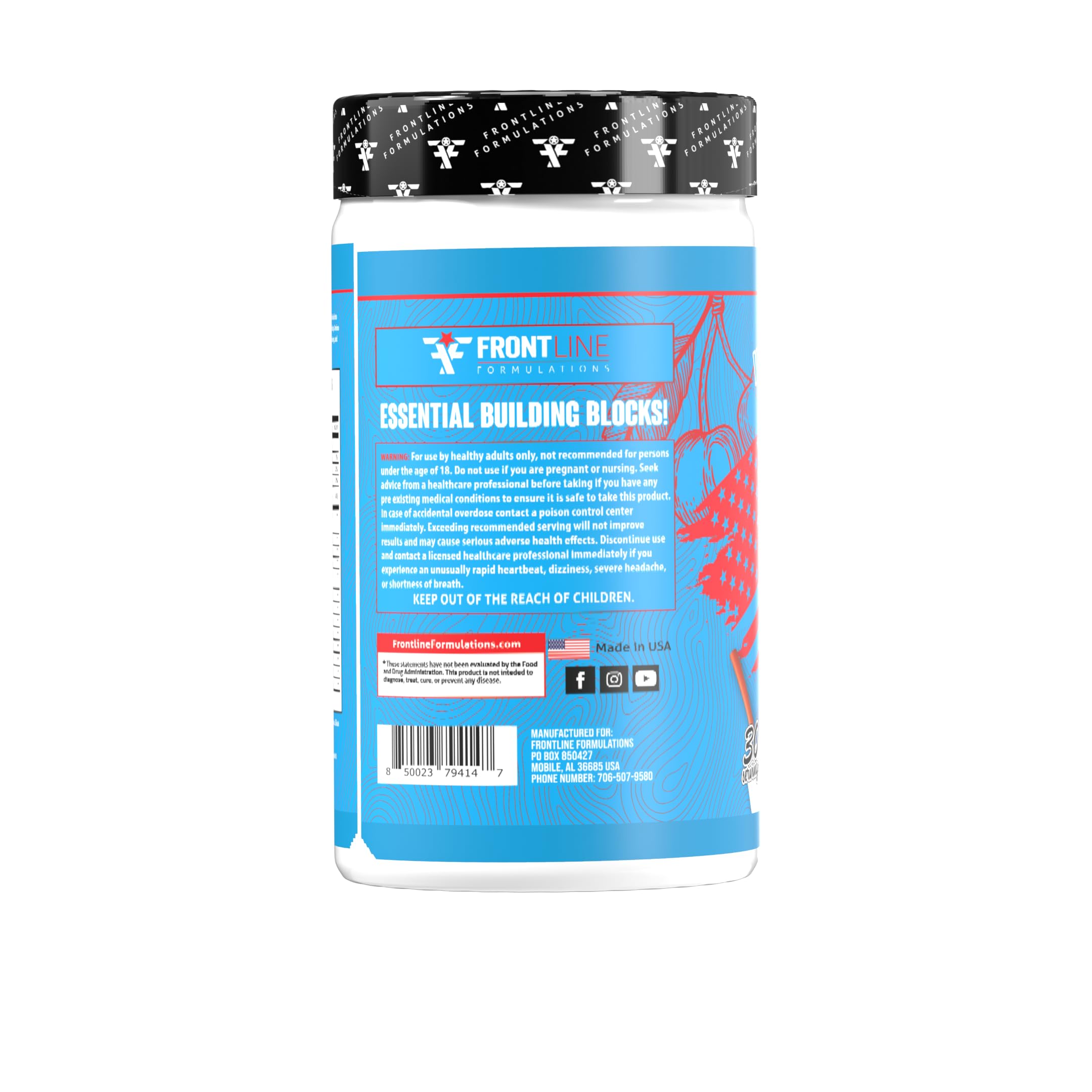 Amazon.com: Amino Flood from Frontline Formulations - BCAA + EAA