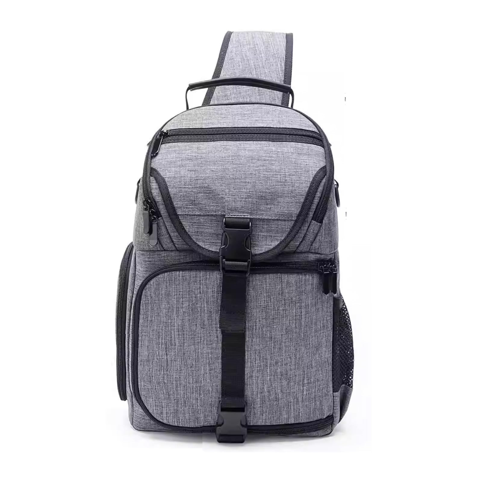 LICAEVEY Zaino per Fotocamera, Borsa a Tracolla per Fotocamera Fotografica DSLR/SLR/Mirrorless, Borsa per Fotocamera Impermeabile e Antiurto con Inserti Modulari Rimovibili Compatibile