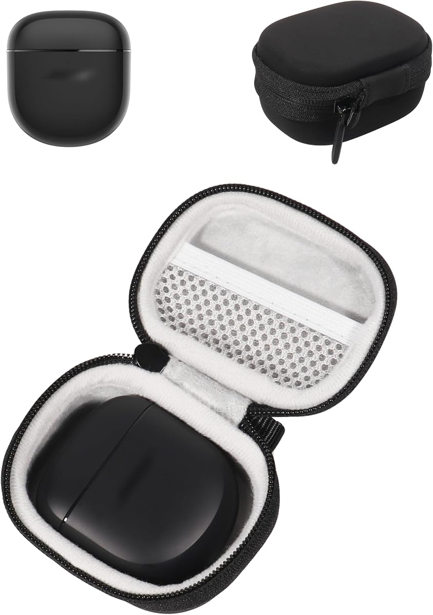 case for NEW Bose QuietComfort Earbuds II, Wireless Bluetooth Earbuds (Black)