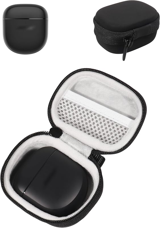 case for NEW Bose QuietComfort Earbuds II, Wireless Bluetooth Earbuds (Black)