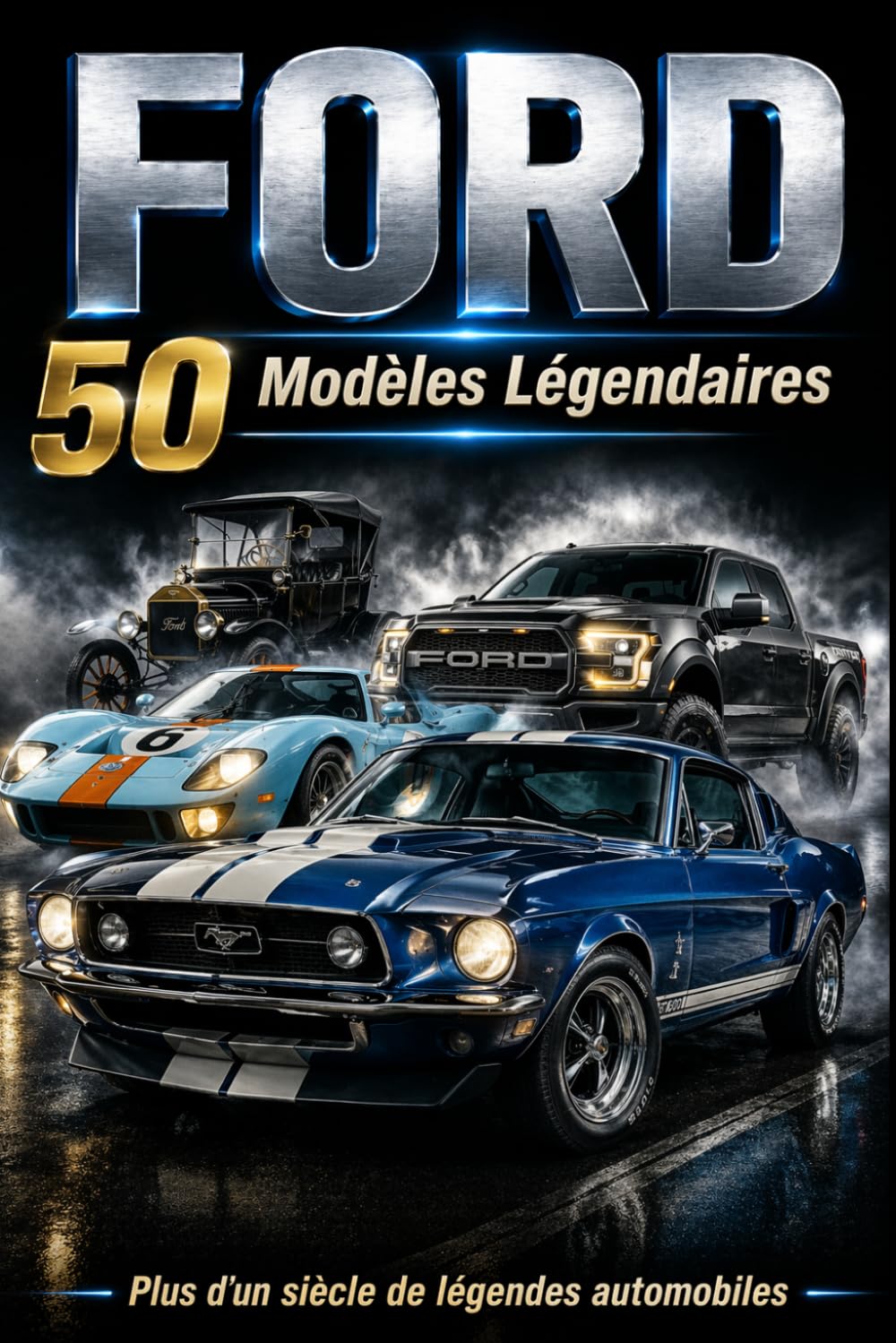FORD : 50 Modèles Légendaires: Plus d’un siècle de légendes automobiles (50 Modèles Légendaires De Marque De Voiture)