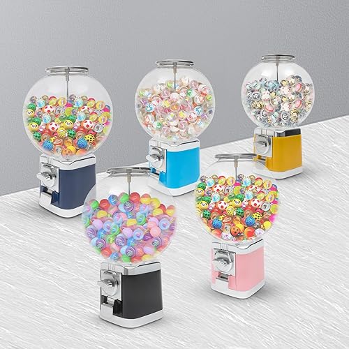 Miniatura 2 de Máquina expendedora de juguete de máquina de chicles de moneda, mini máquina expendedora de 11 pulgadas para niños, banco de chicles, dispensador de