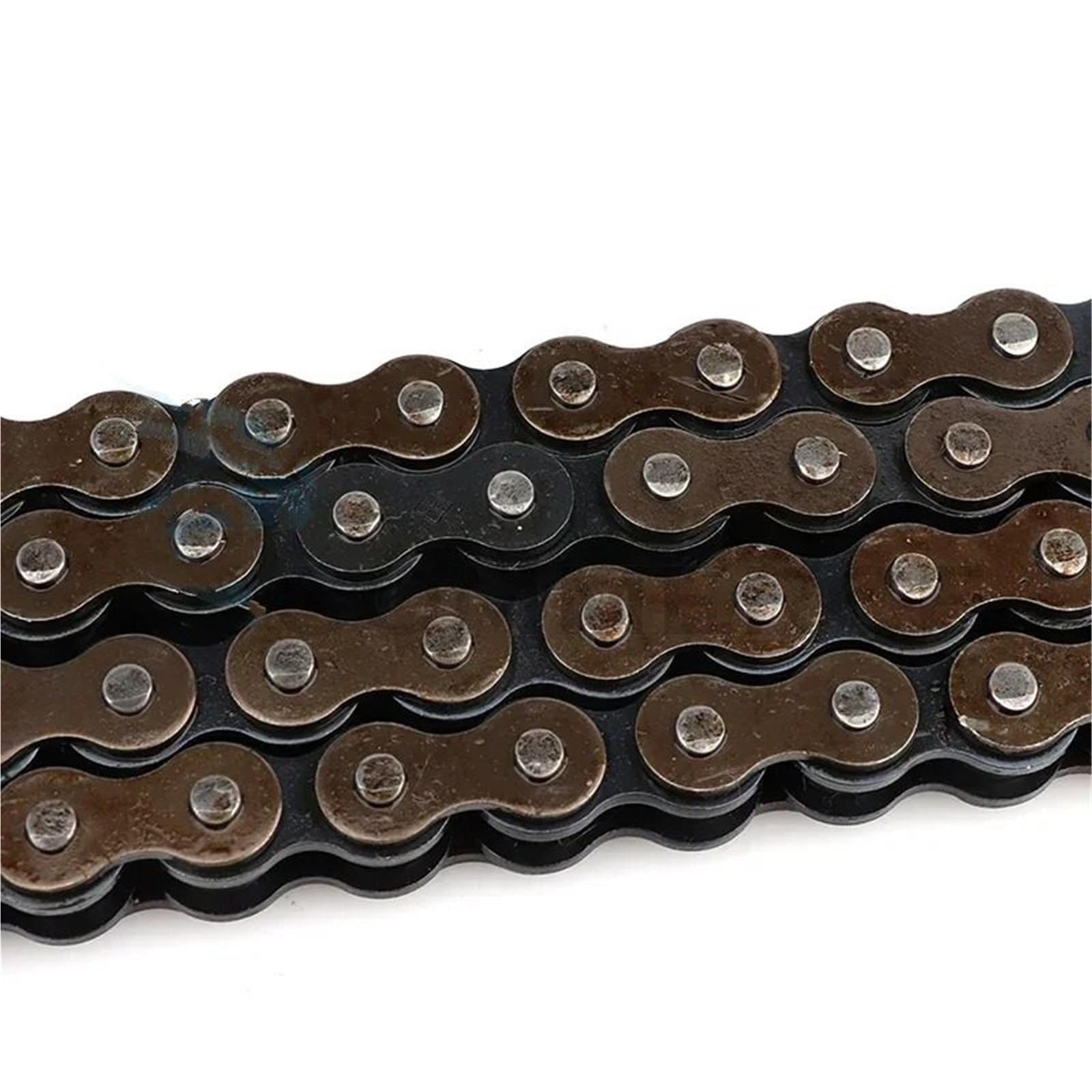 Cadena Cadenas para motocicleta 520 de 96L/108L/116L/120L con eslabón de cadena, aptas para ATV, UTV, buggy, quad, motocross(520-116L)
