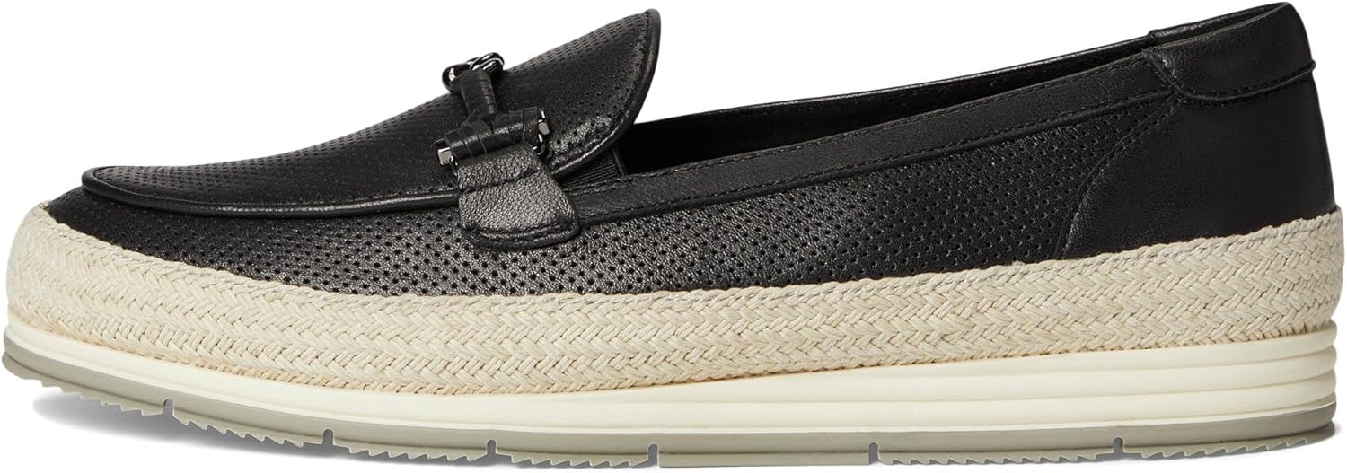 VANELi Womens Quarzi Athleisure Perforated Slip On Loafers Casual - Beige - Image 4