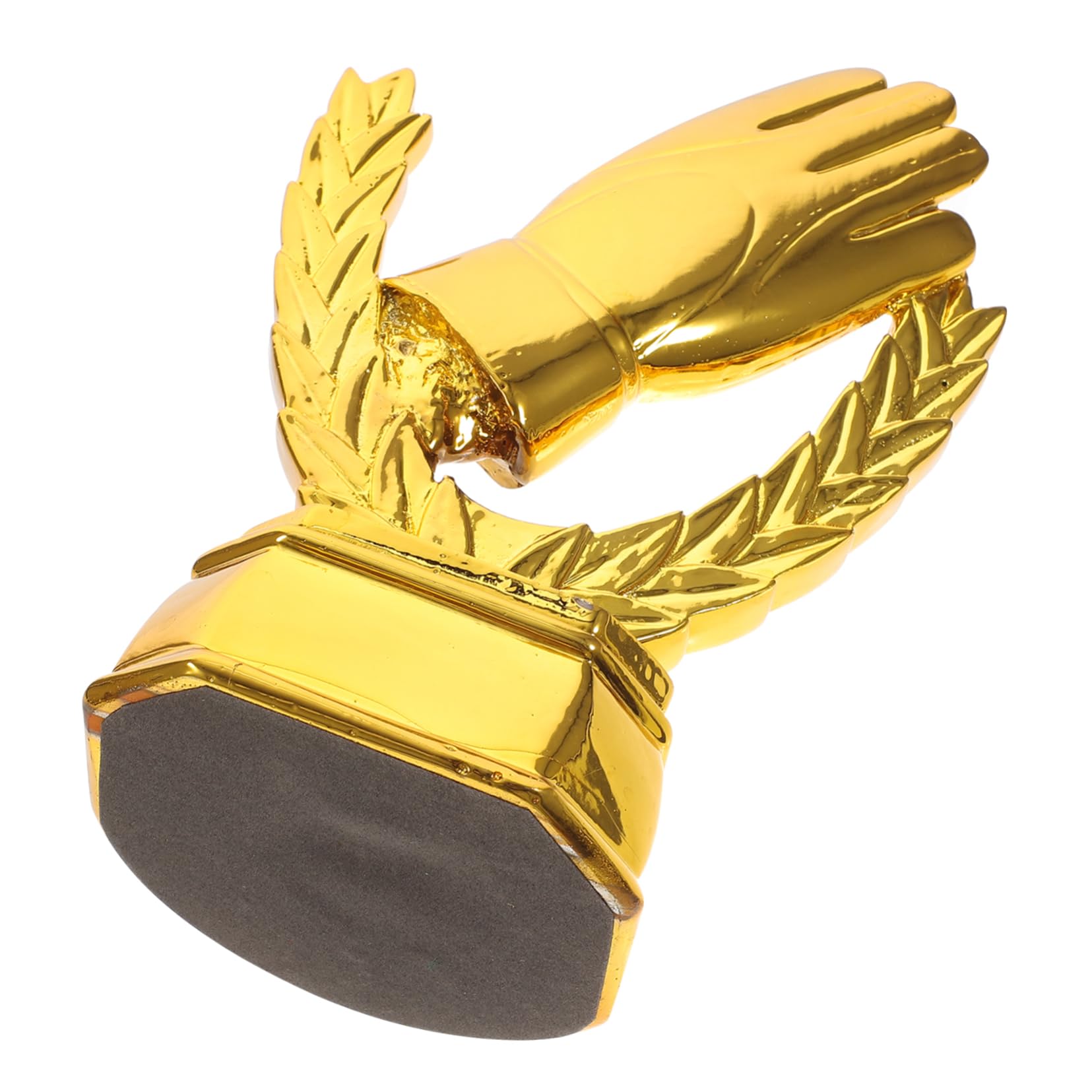 Hemobllo Premio Portiere Calcio in Resina Oro per Fan del Calcio | Decorativo e Leggero, Ornamento da Scrivania, Tema Festa Ufficio e Costume, Oggetto da Scena