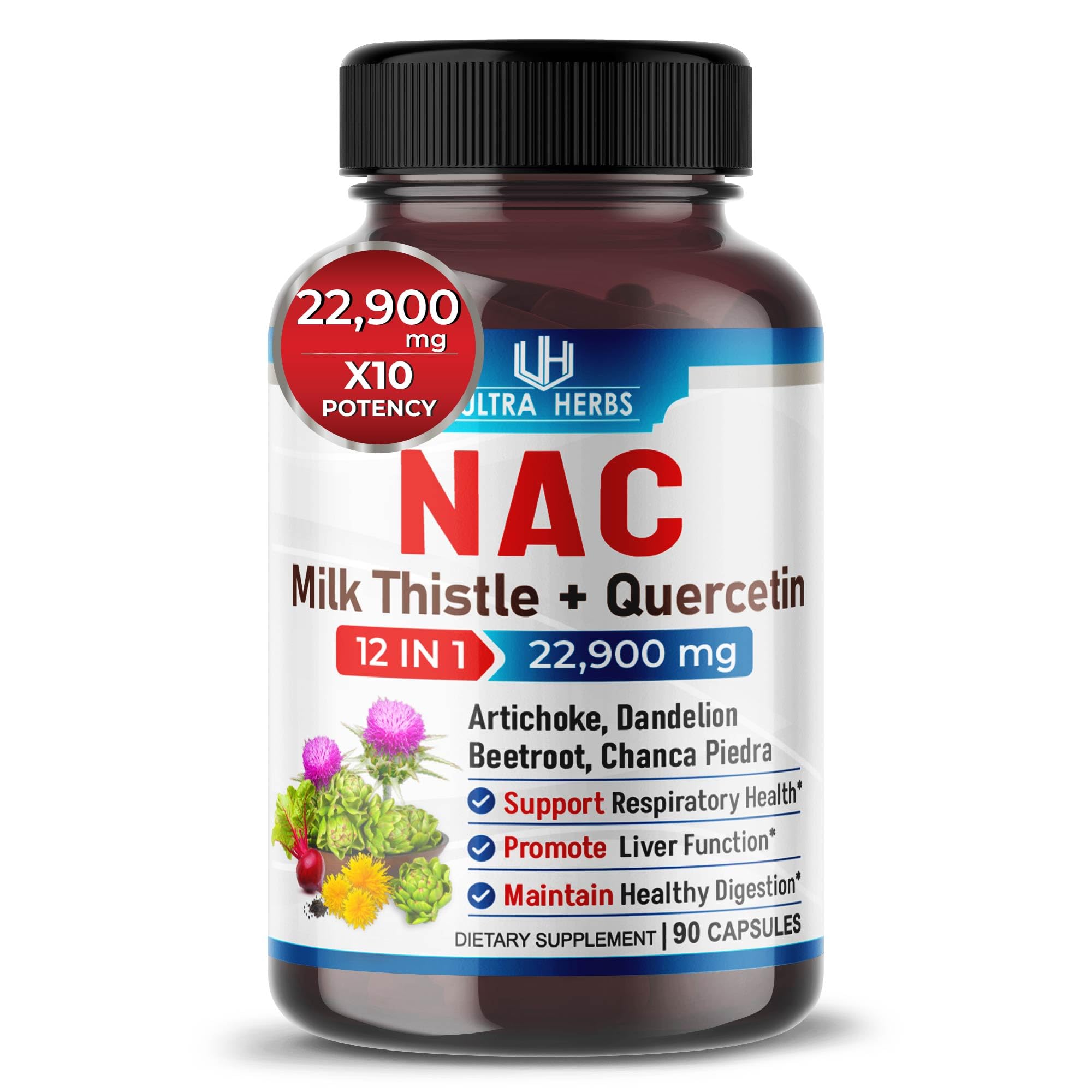 Buy ULTRA S Supper NAC (NAcetylLCysteine) 20,900mg with Quercetin