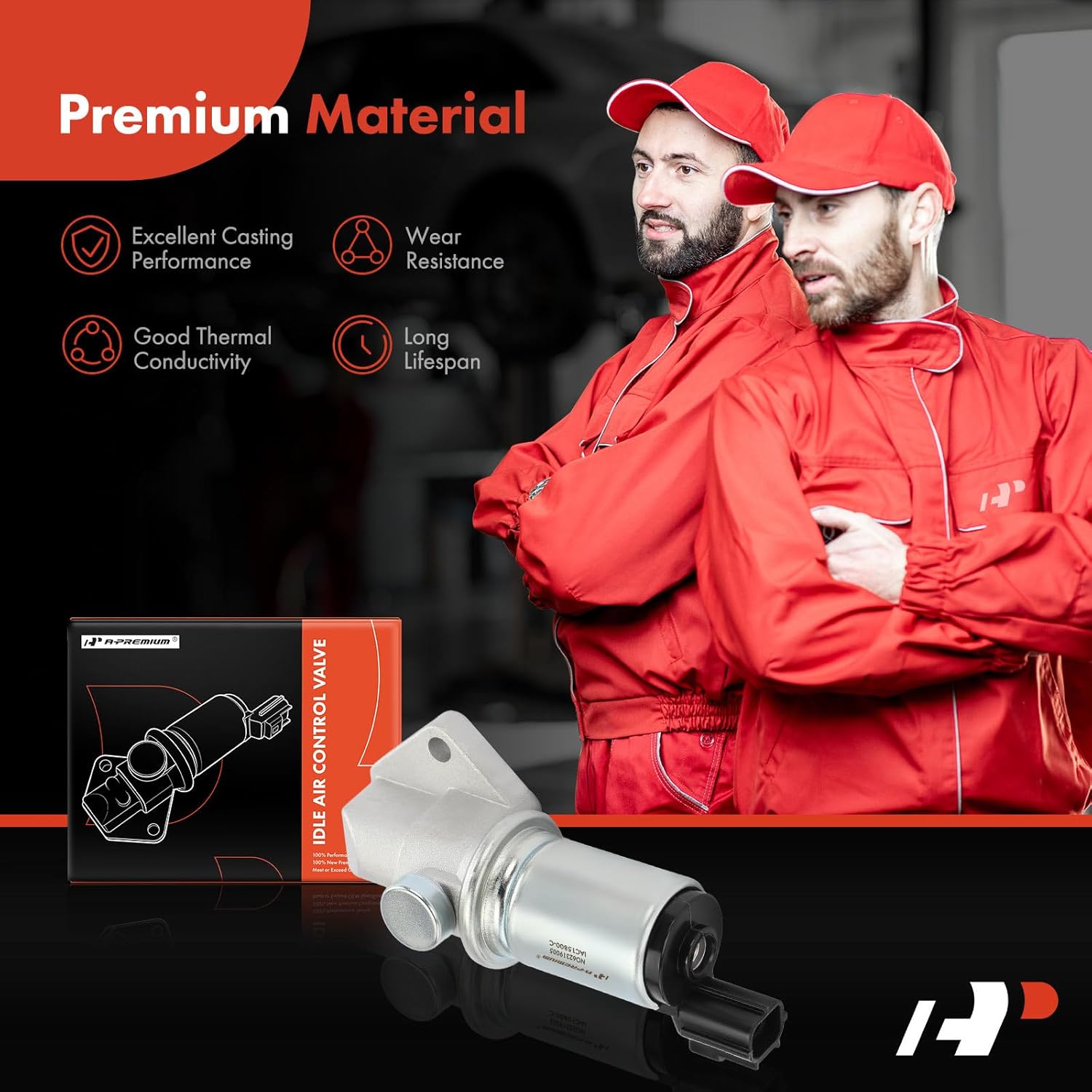 A-Premium Fuel Injection Idle Air Control Valve - Compatible with Ford, Lincoln, Mercury - 96-02 - F E-Series, F-150, Explorer, Excursion, Taurus & More, 5.4 4.6 5.0 3.0L - for# F65E9F715GA