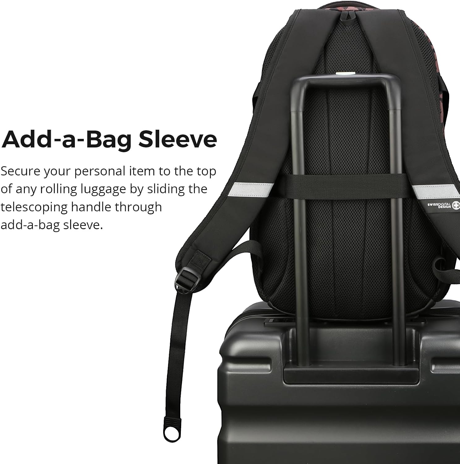  Laptop Backpack, Brown Leopard, SD803-103 | USB Charging Port, Travel Backpack, 31l Capacity, Backpack For Men and Women thumbnail
