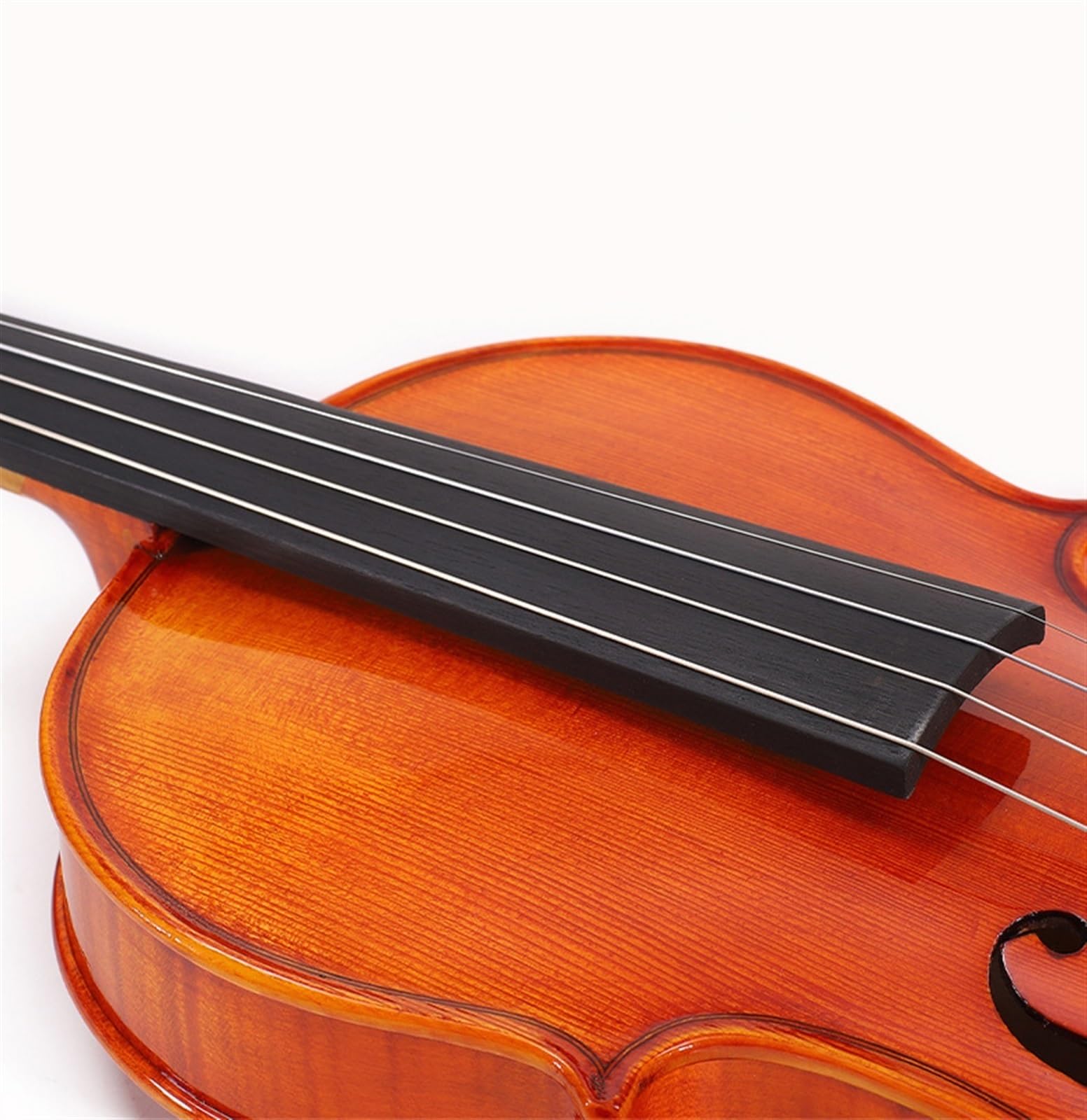 Geige 4/4 Violine Für Erwachsene Für Erlernen Des Spiels Natürlich Luftgetrocknet
