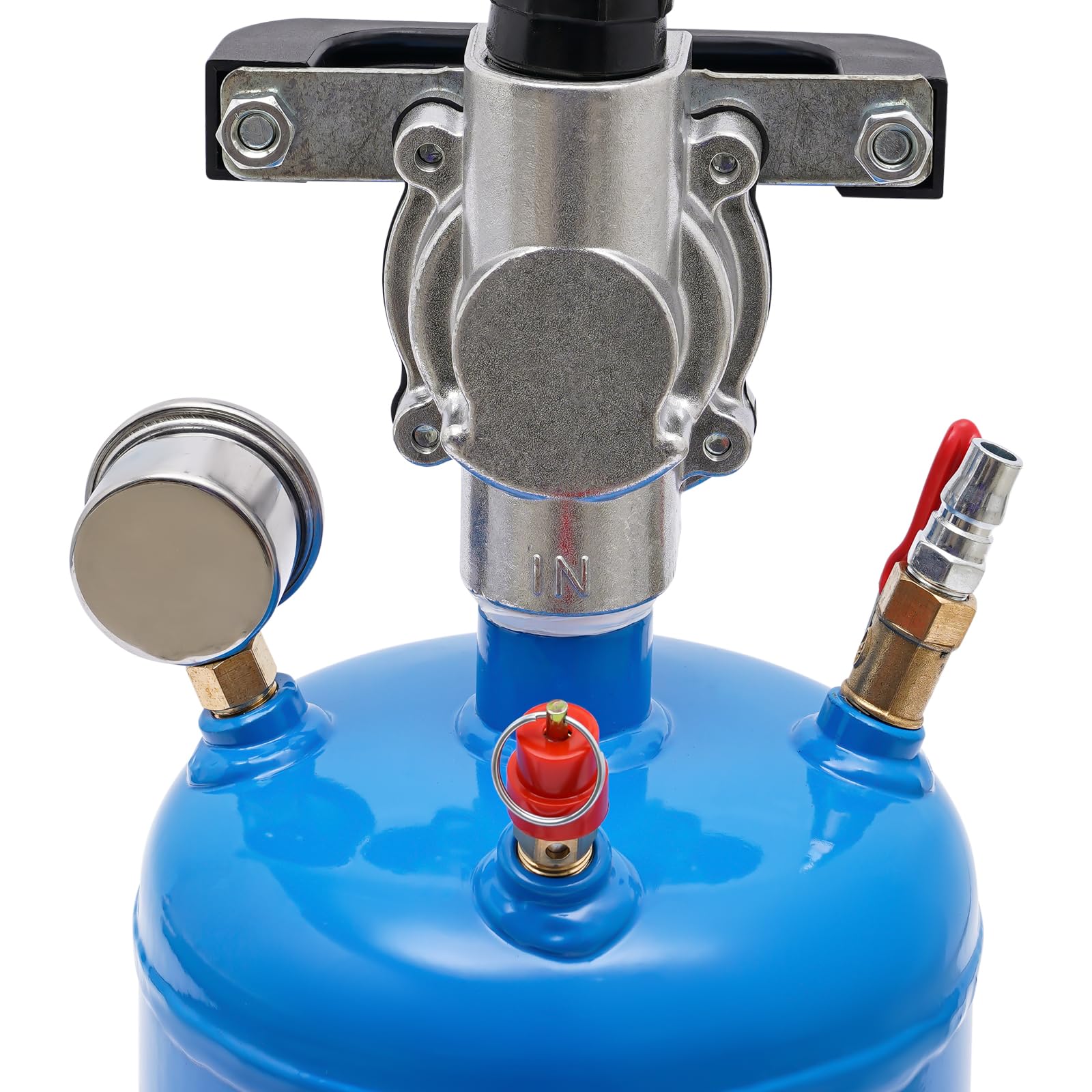 Medidor de presión de neumáticos, Manómetro, 8 l, inflador de neumáticos, 145 psi, inflador de neumáticos profesional