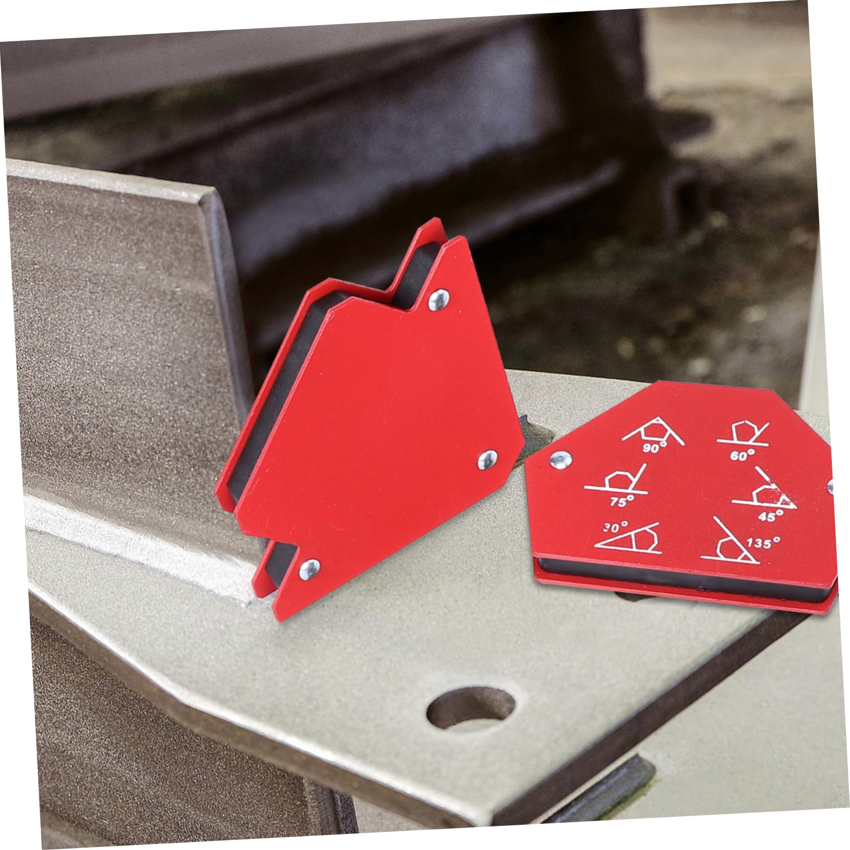 jojofuny Posizionatore Magnetico Per Saldatura Supporto Per Magneti Per Saldatura Posizionatore Di Riutilizzabile Design Multiforme Per Diverse Angolazioni Materiale Magnetico Ad Alta Resis