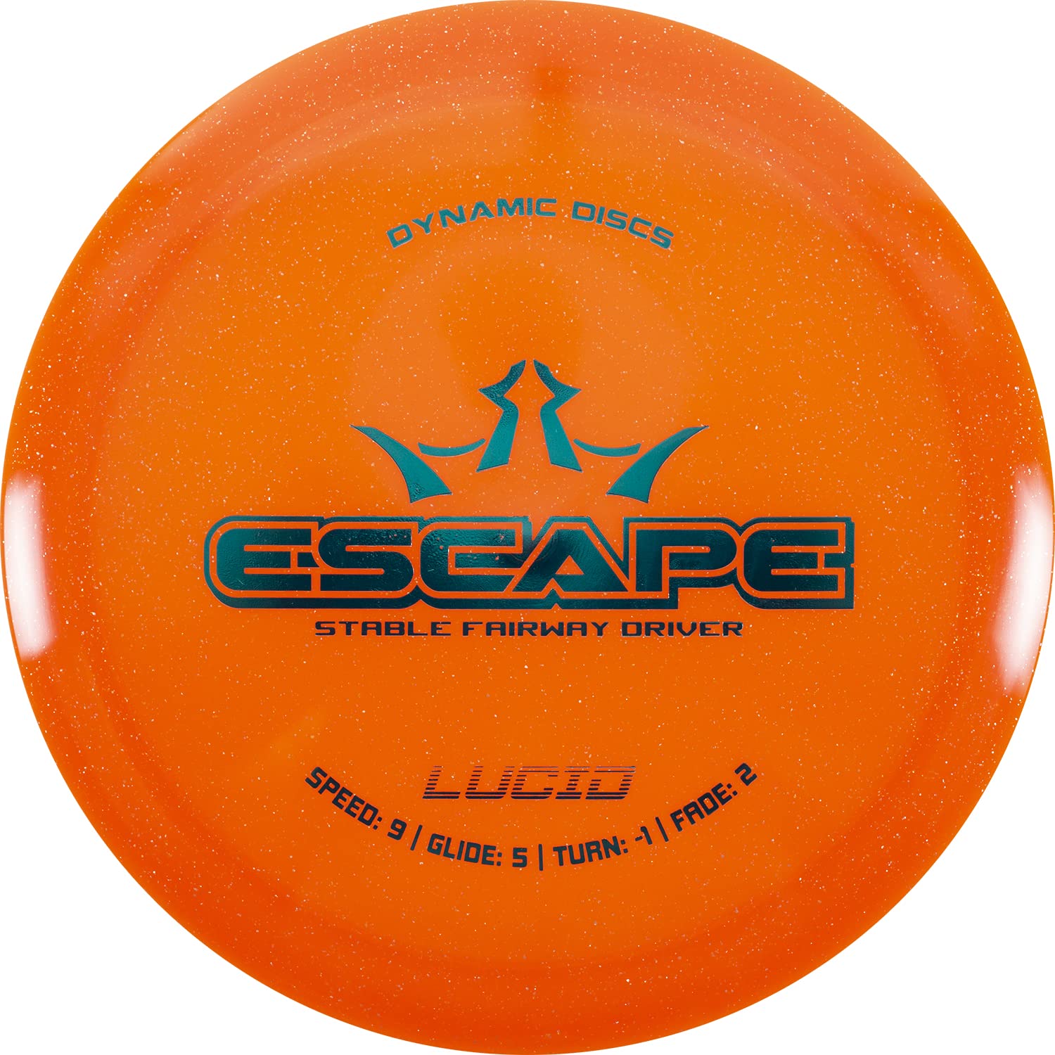 Dynamic Discs Lucid Escape Disc Golf Fairway Driver | Slightly Overstable Disc Golf Driver | Durable Premium Plastic | Fairway Driver Disc Golf Disc | 170g+