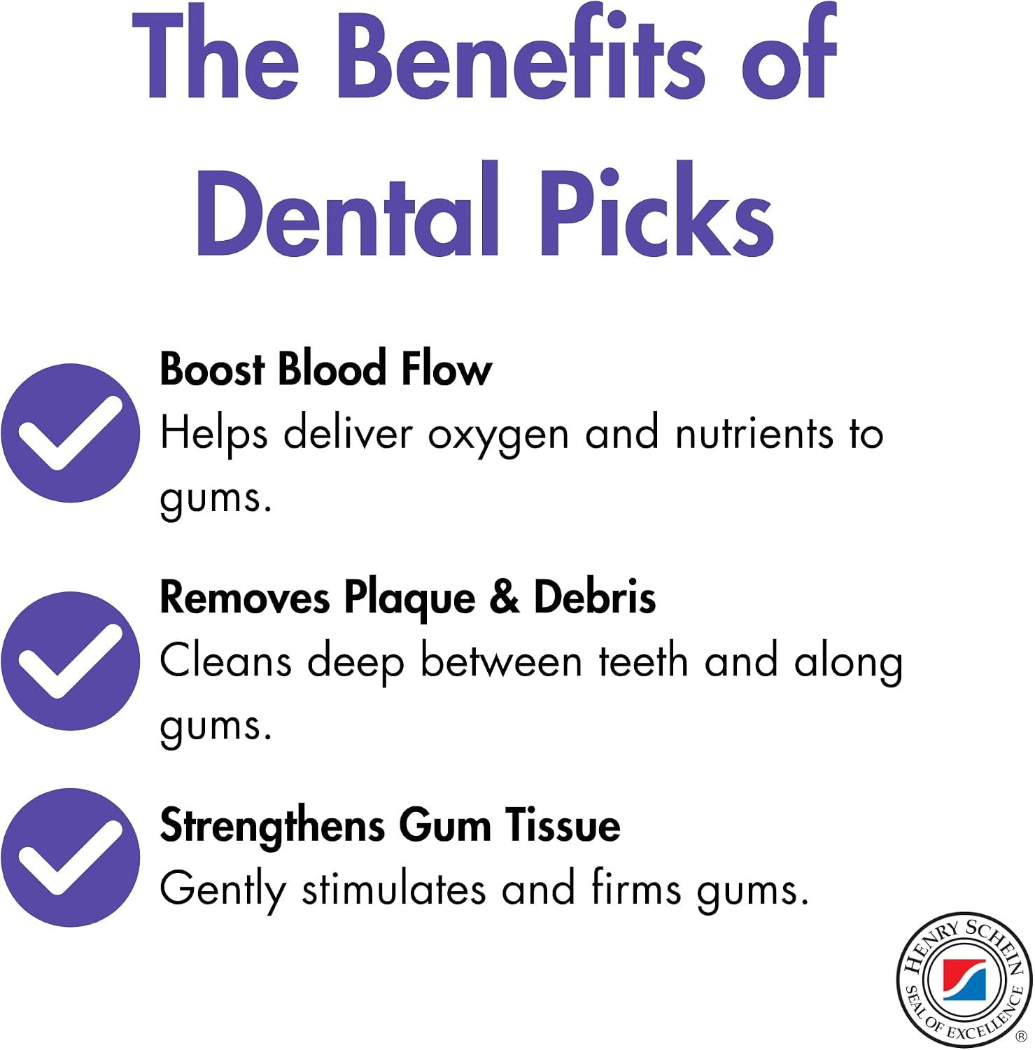 Acclean Dental Picks Patient Pack, Unflavored, Latex-Free, Disposable Plastic Picks, Tapered & Flexible, 5 Picks per Pack - 10 Pack, 50 Total Picks