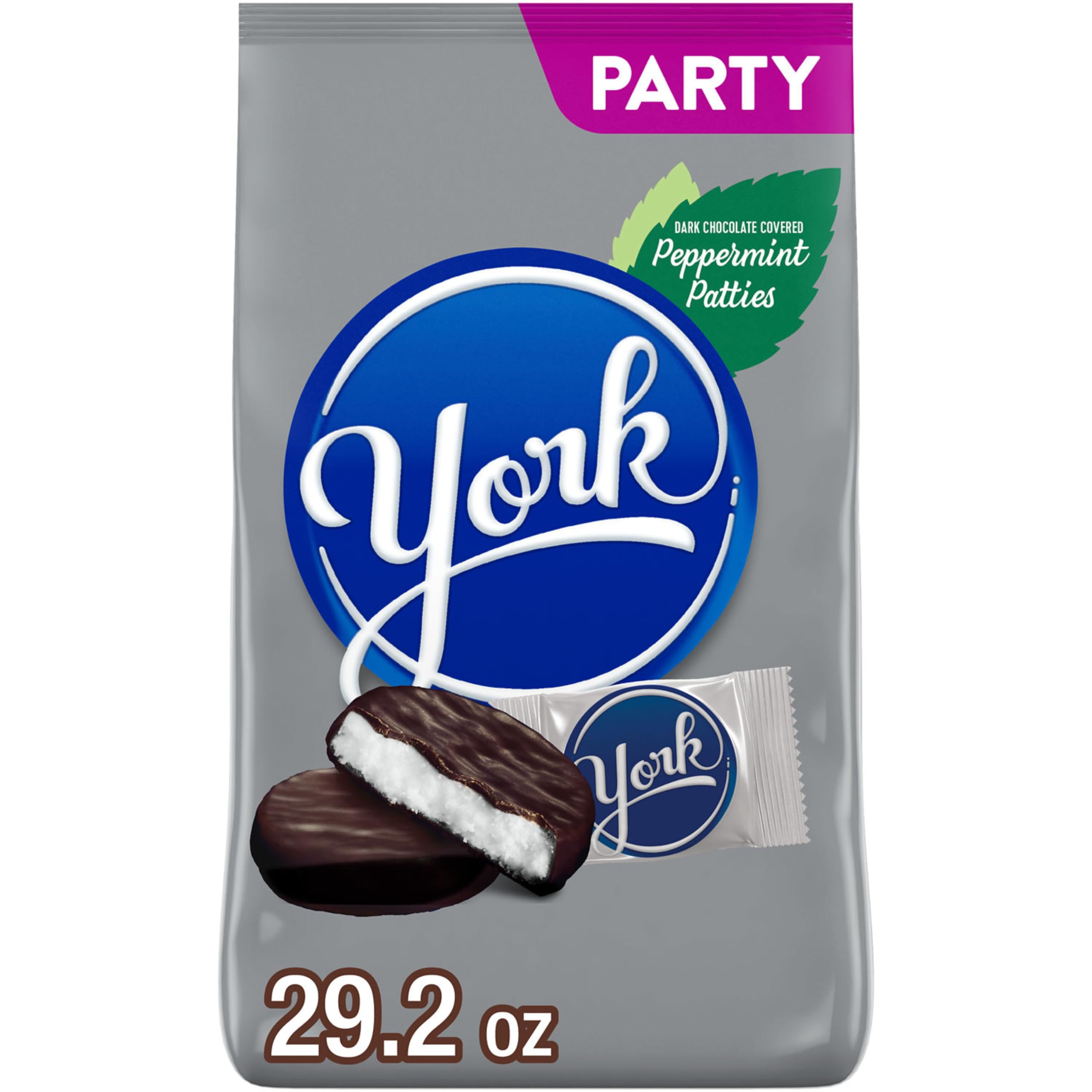YORK Dark Chocolate Peppermint Patties Party Pack