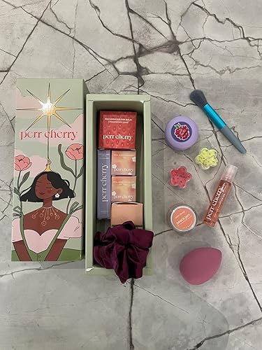 Miniatura 5 de Kit de maquillaje orgánico para niños, 100% natural y agradable a la piel, regalo de cumpleaños para 6 a 16 años, incluye resaltador de ojos y